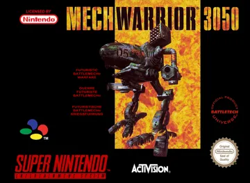 MechWarrior 3050 (Europe) box cover front